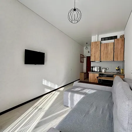 калипсо у моря на пляже-однокомнатные 24 метра Apartmán *