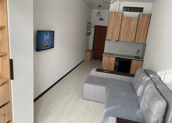 калипсо у моря на пляже-однокомнатные 24 метра *