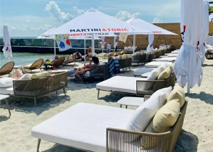 Apartment калипсо у моря на пляже-однокомнатные 24 метра *