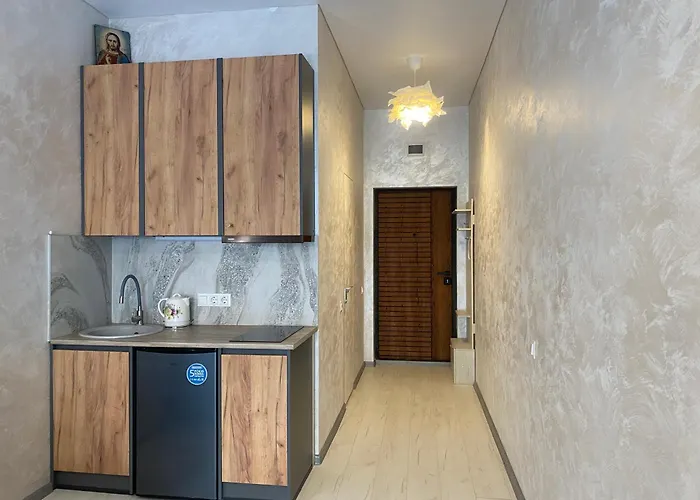 калипсо у моря на пляже-однокомнатные 24 метра Appartement Odessa