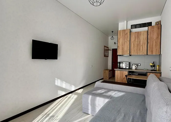 калипсо у моря на пляже-однокомнатные 24 метра Apartment *