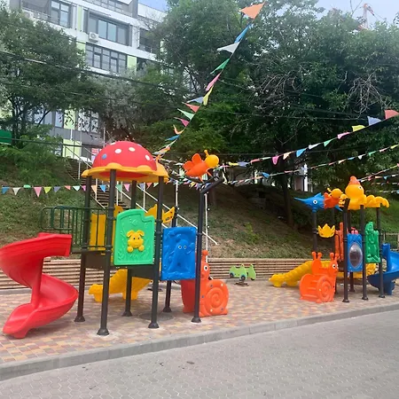 Apartment калипсо у моря на пляже-однокомнатные 24 метра *