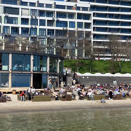 калипсо у моря на пляже-однокомнатные 24 метра *